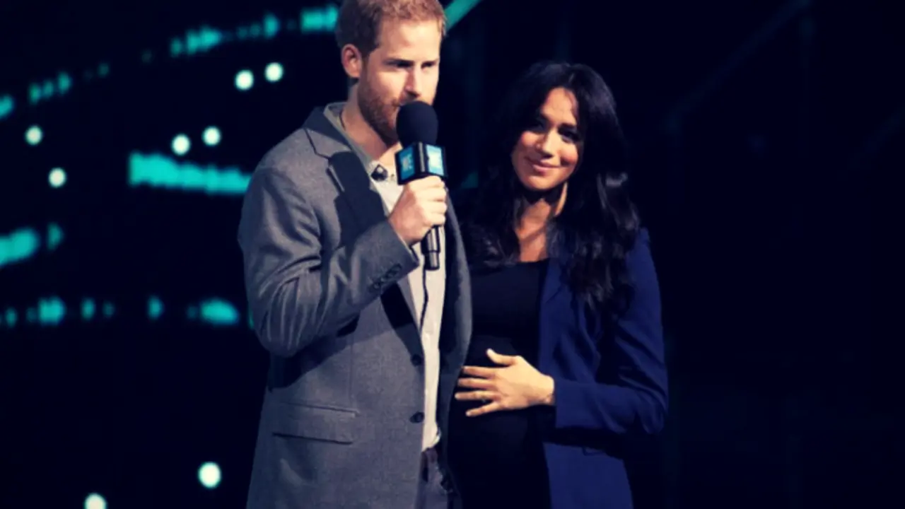 Pr&iacute;ncipe Harry y Meghan Markle, duques de Sussex. RR SS.