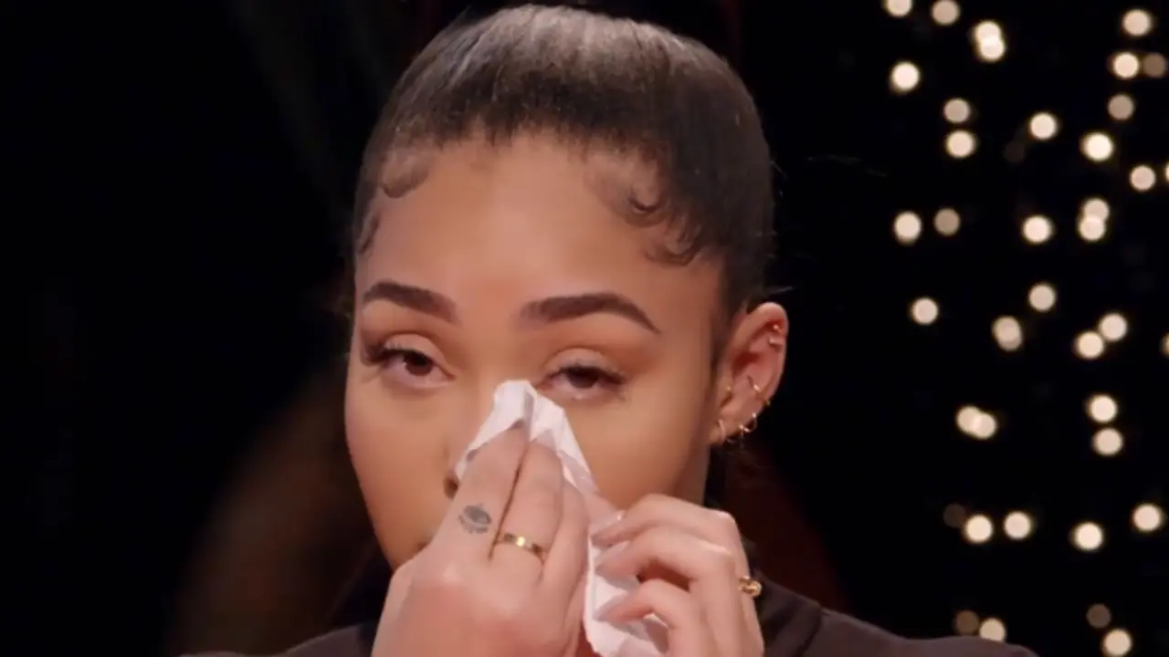 Jordyn Woods en la entrevista de Red Table Talk con Jada Smith. / RRSS.