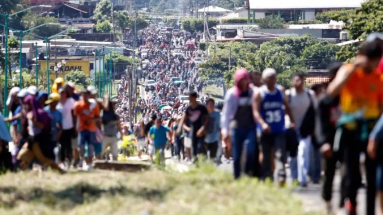 Caravana migrante. / RR SS Archivo