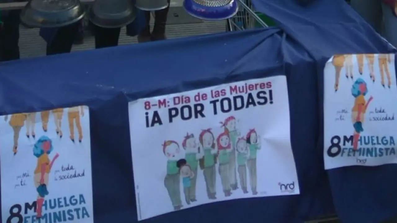 La lucha feminista en la calle. / @nrdgranada
