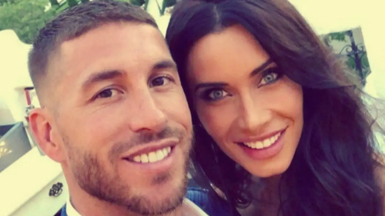 Sergio Ramos, futbolista; y Pilar Rubio, presentadora. Instagram