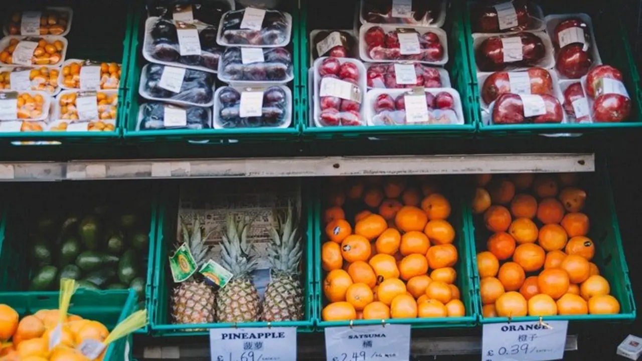 Alimentos en un supermercado. / Pexels.com.