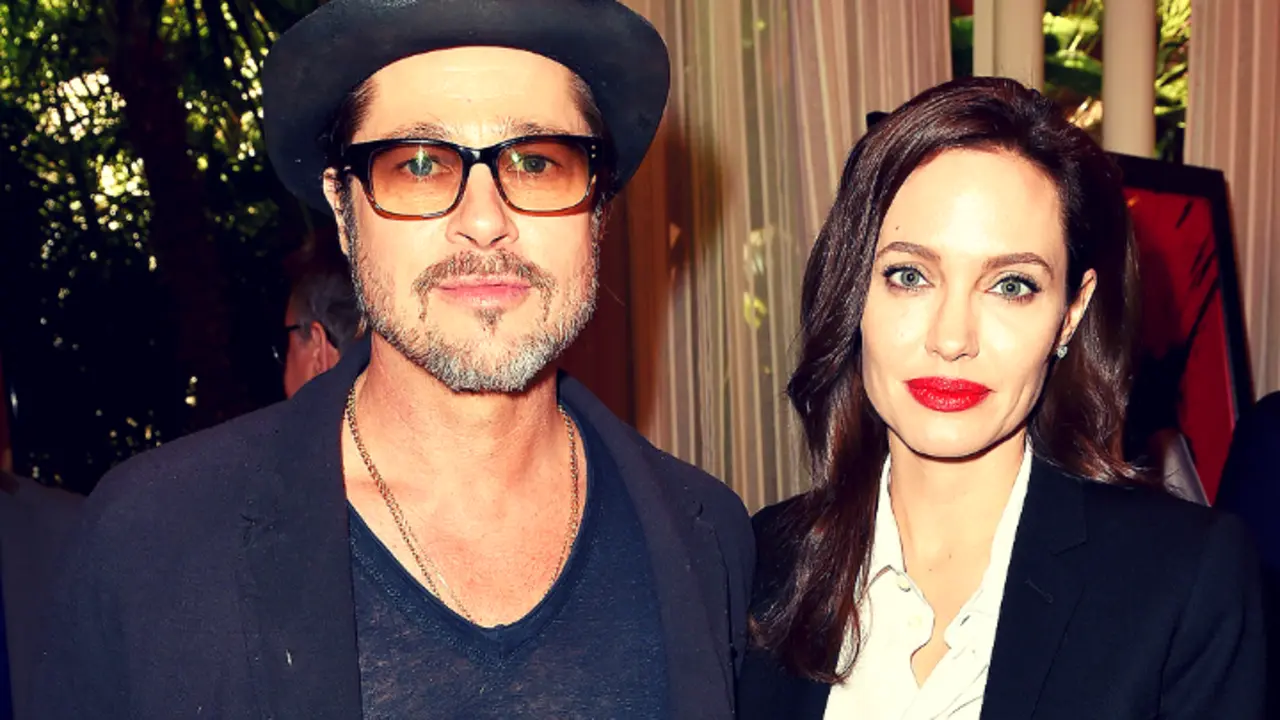 Brad Pitt, actor; y Angelina Jolie, actriz. RR SS.