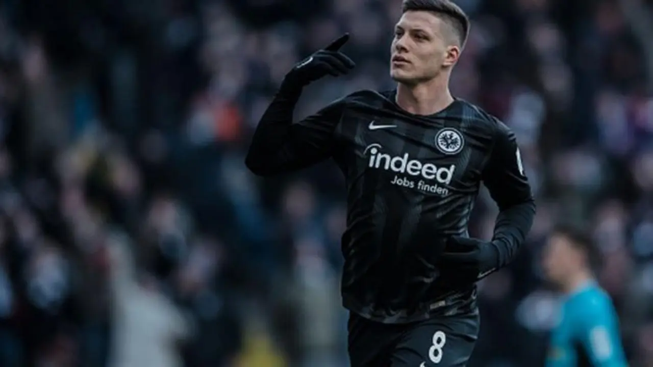 Luka Jovic, futbolista. / RR SS.