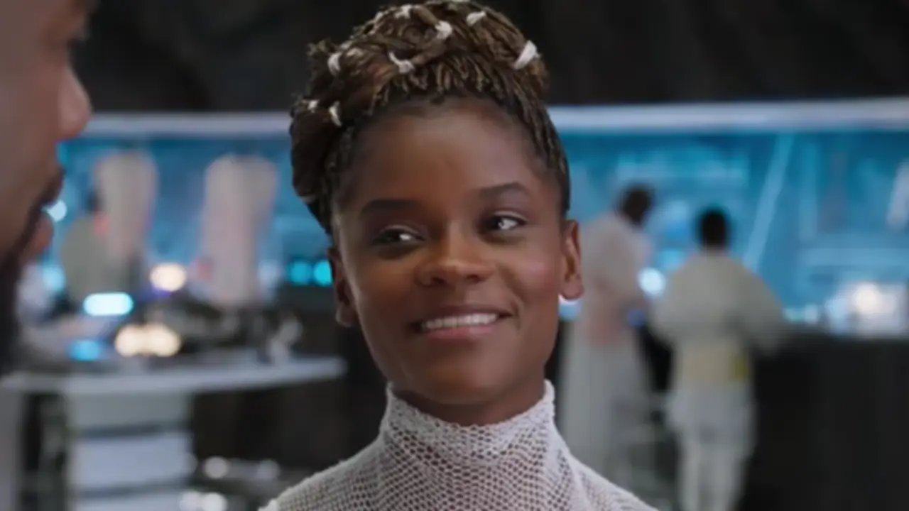 Letitia Wright en Black Panther. / RRSS.