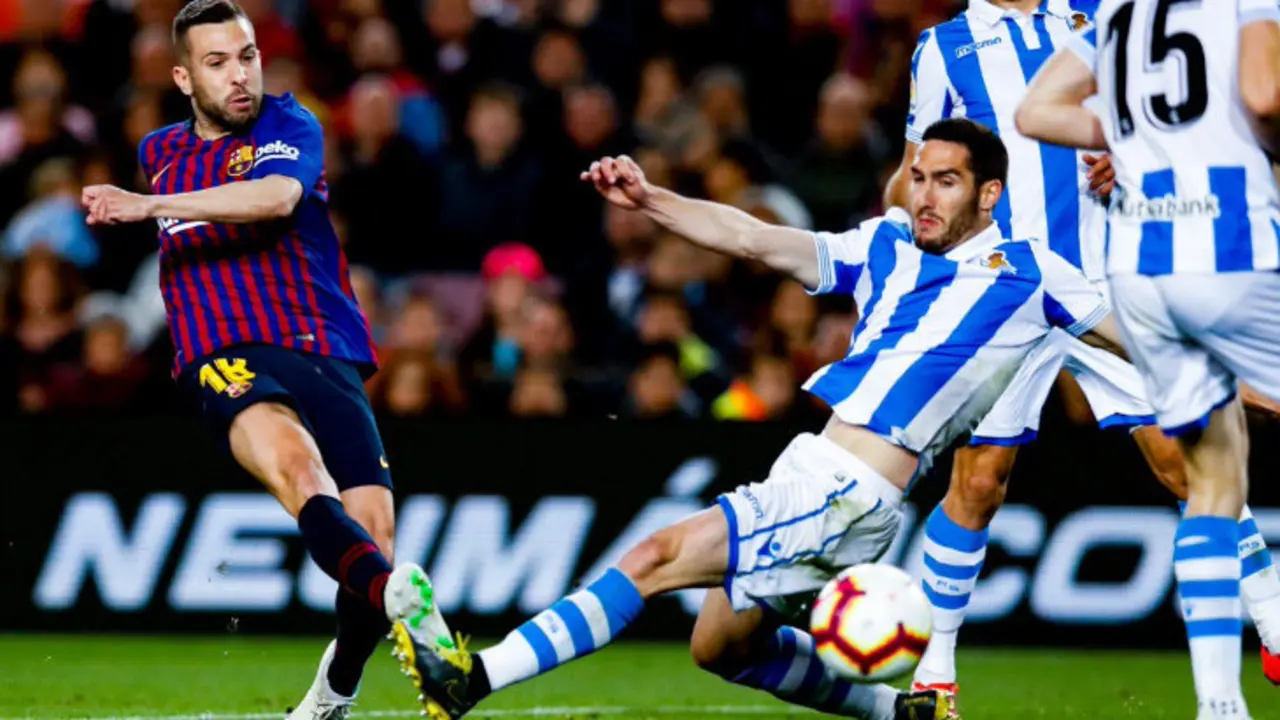 Jordi Alba, futbolista. / @fcbarcelona_es