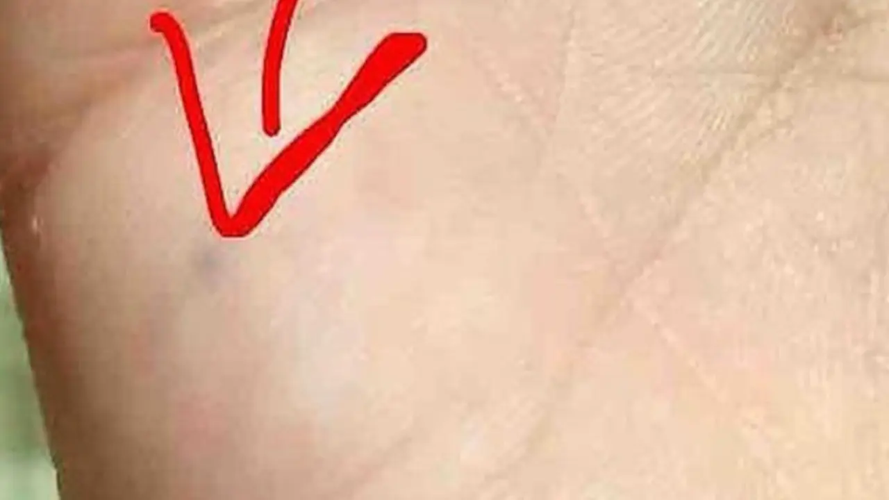 Marca de l&aacute;piz en la mano. / Secoteco.eu.