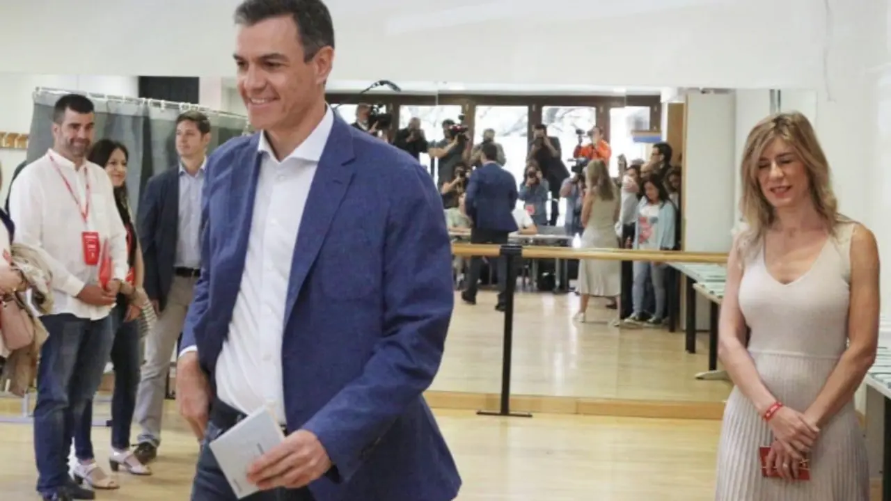 Pedro S&aacute;nchez vota este 26-M. / Mundiario