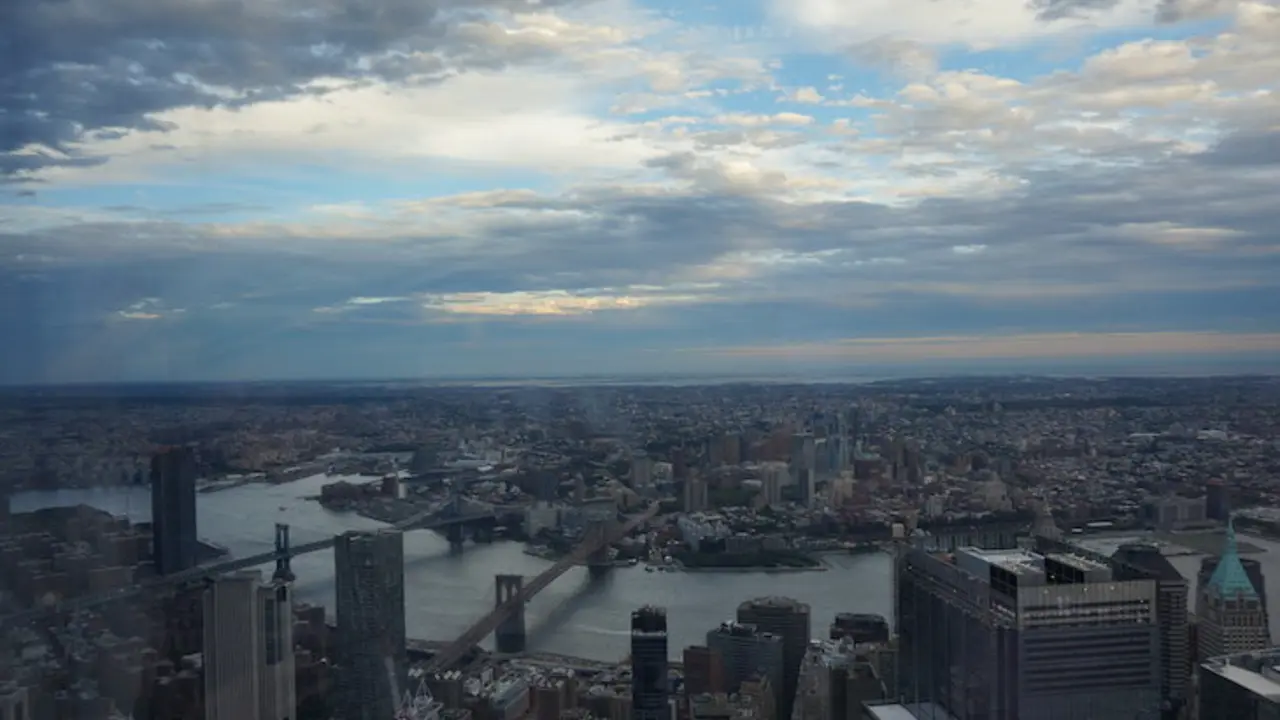 Vista de los puentes de Brooklyn y Manhattan desde el One World Observatory. / Instagram-Bilderjager