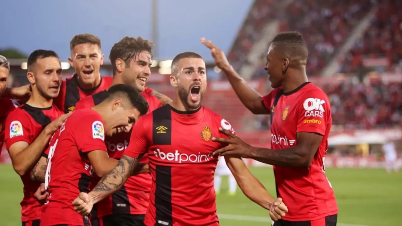 Jugadores del Mallorca. / @RCD_Mallorca