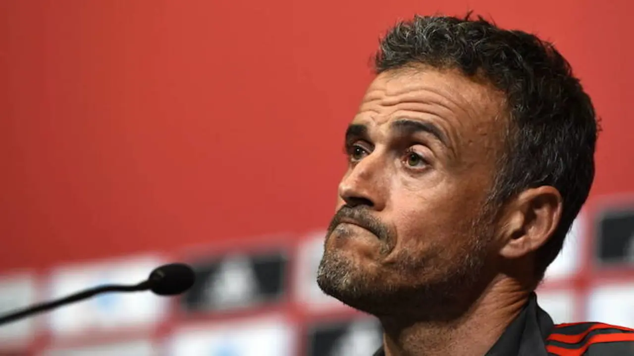 Luis Enrique Martínez, exentrenador de España. / Twitter