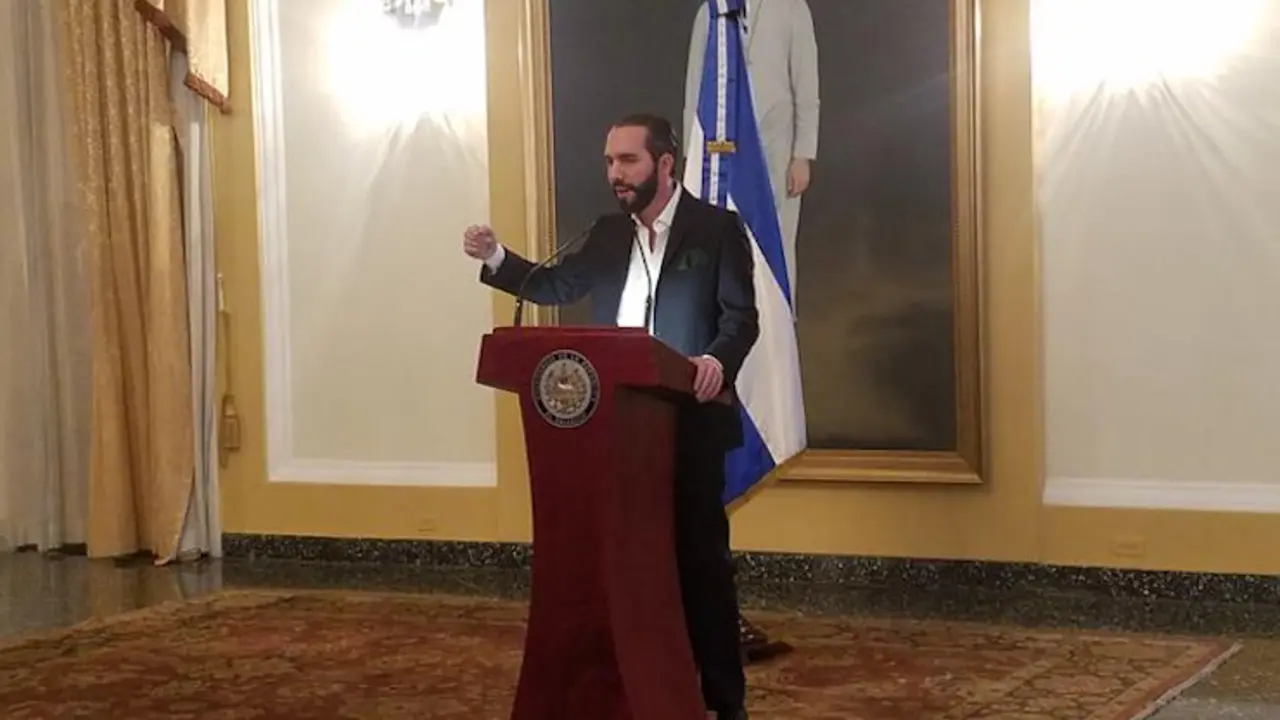 Nayib Bukele, presidente de El Salvador. / Twitter.com @nayibbukele