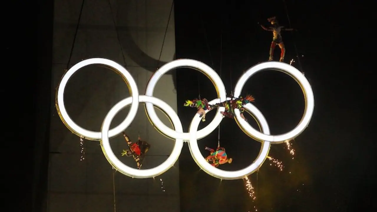Ceremonia de los Juegos Olímpicos de la Juventud.