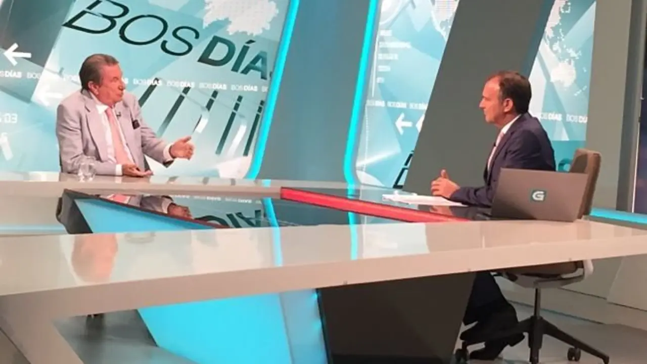 Francisco Vázquez en la TVG. / Mundiario