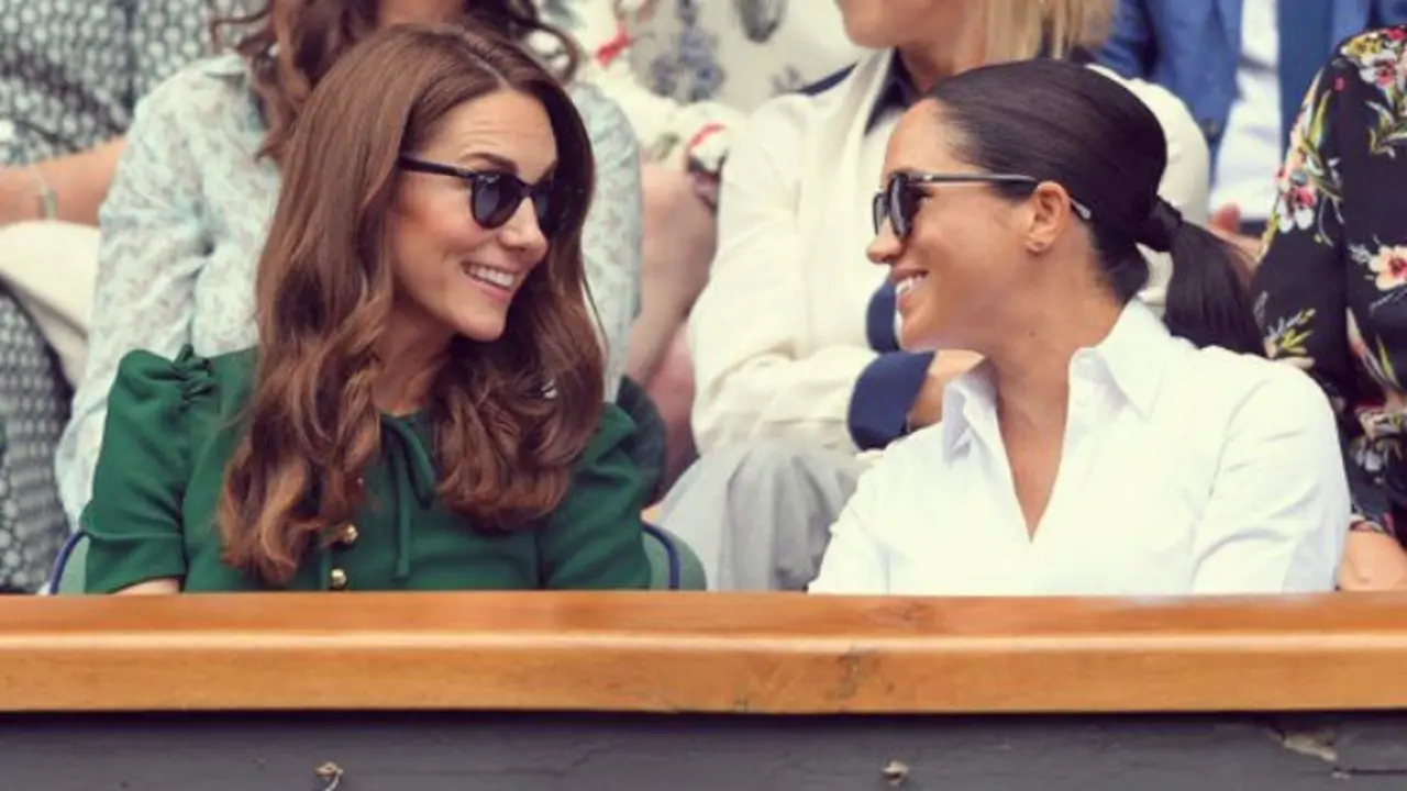 Kate Middleton y Meghan Markle, duquesas de Cambridge y Sussex. / Daily Express