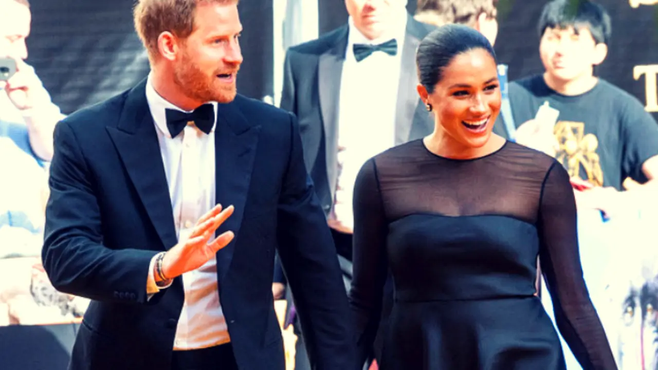 Pr&iacute;ncipe Harry y Meghan Markle, duques de Sussex. RR SS.