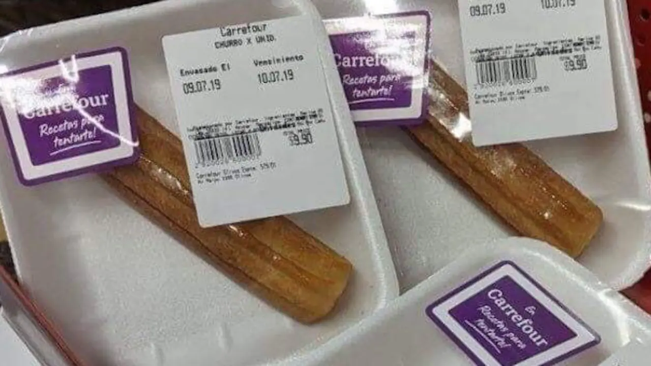 Churros envasados. / TW