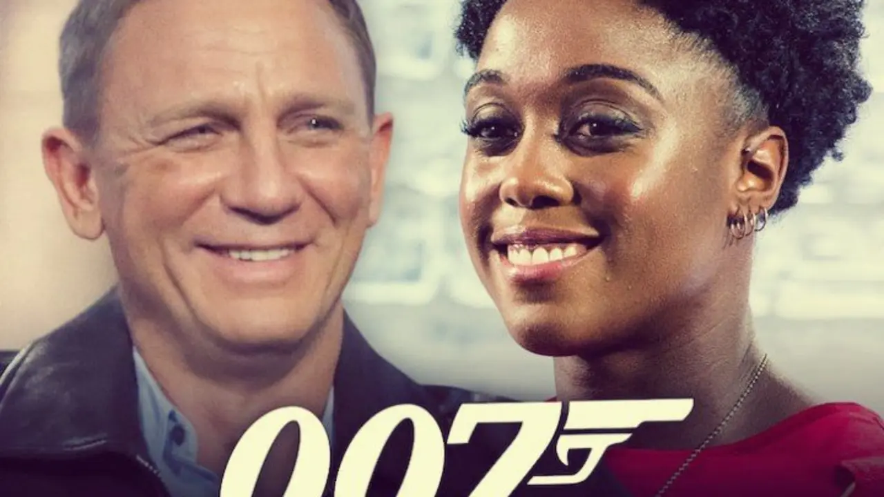 Daniel Craig, actor y Lashana Lynch, actriz. RR SS