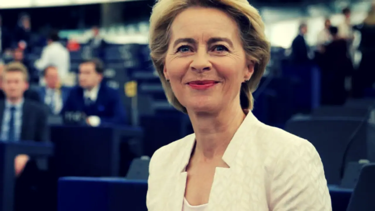 Ursula von der Leyen, presidenta de la Comisi&oacute;n Europea. RR SS.
