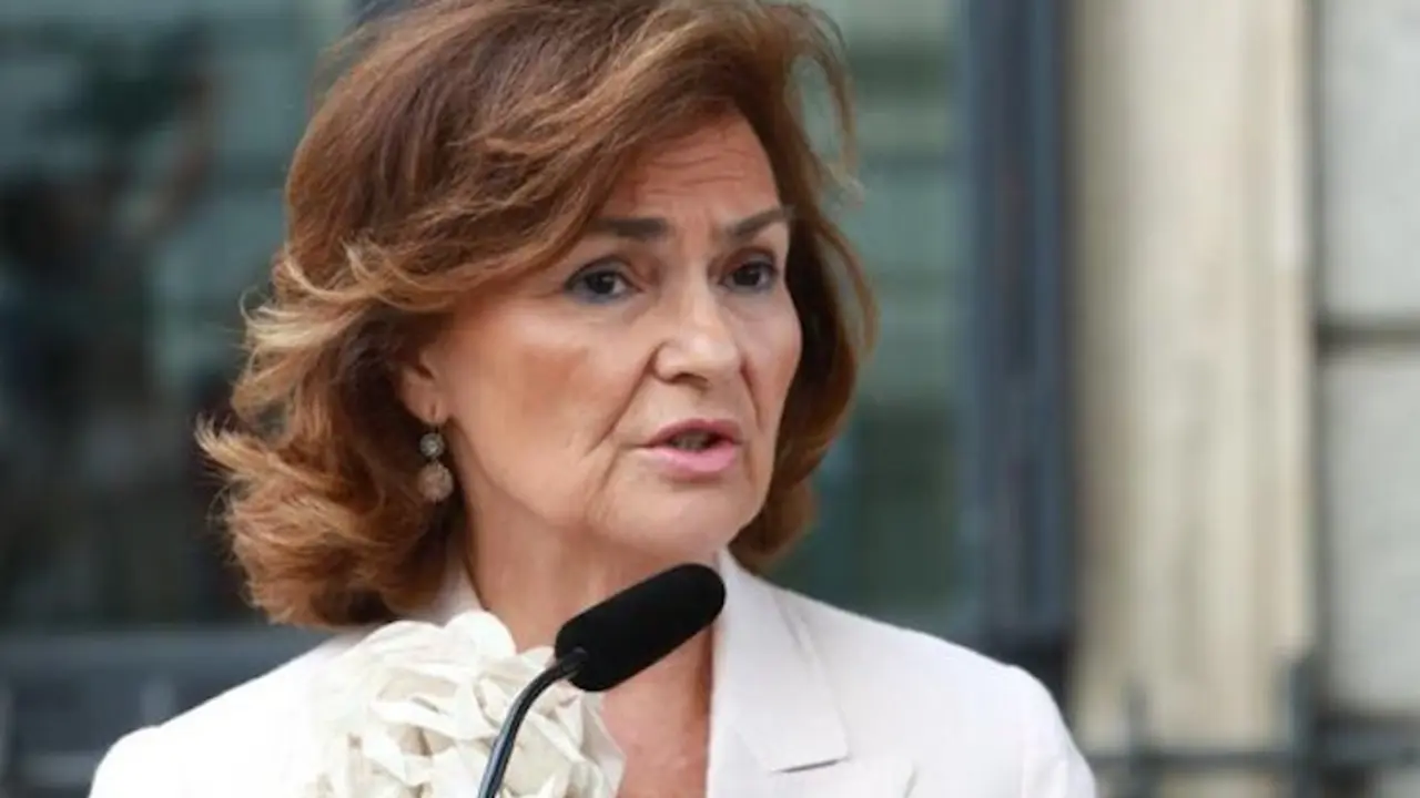 Carmen Calvo, vicepresidenta del Gobierno