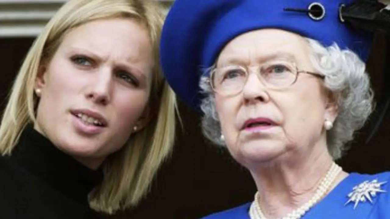 Zara Tindall y la Reina Isabel II  / Town & Country Magazine.