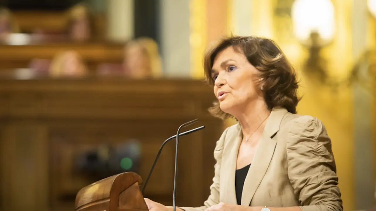 Carmen Calvo, Vicepresidenta de Gobierno. / Mundiario