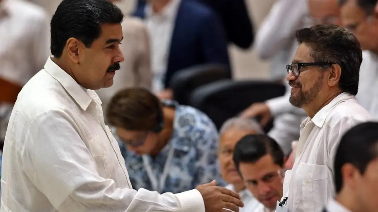 Nicolás Maduro e Iván Márquez. / H. C.