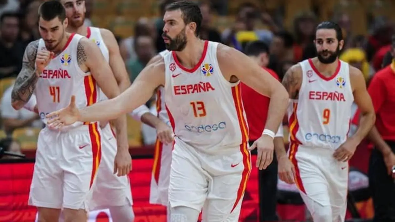 Marc Gasol liderando una increible remontada. / TW