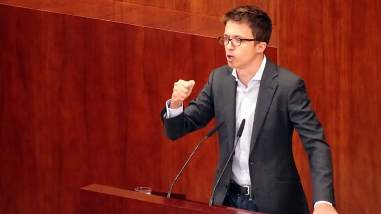 &Iacute;&ntilde;igo Errej&oacute;n durante un discurso. / Instagram