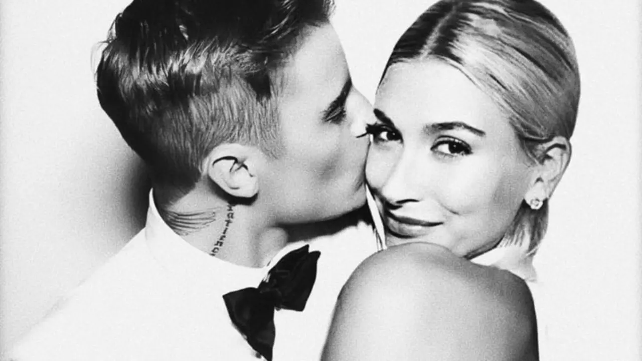 Justin Bieber, cantante y Hailey Baldwin, modelo. Instagram.