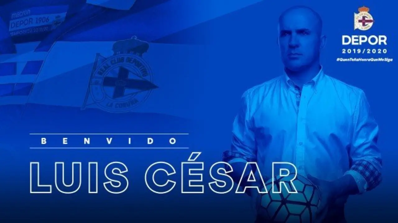 Luis César. / RCD