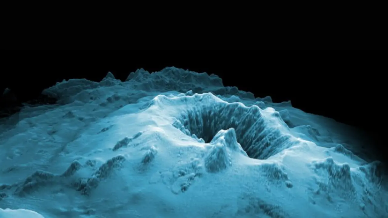 Un volc&aacute;n submarino. / RRSS.