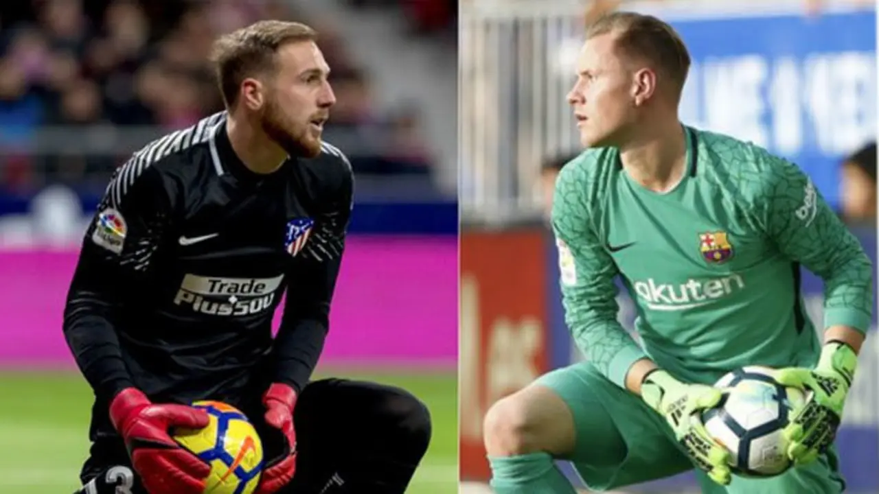 Oblak y Ter Stegen. / LaLiga