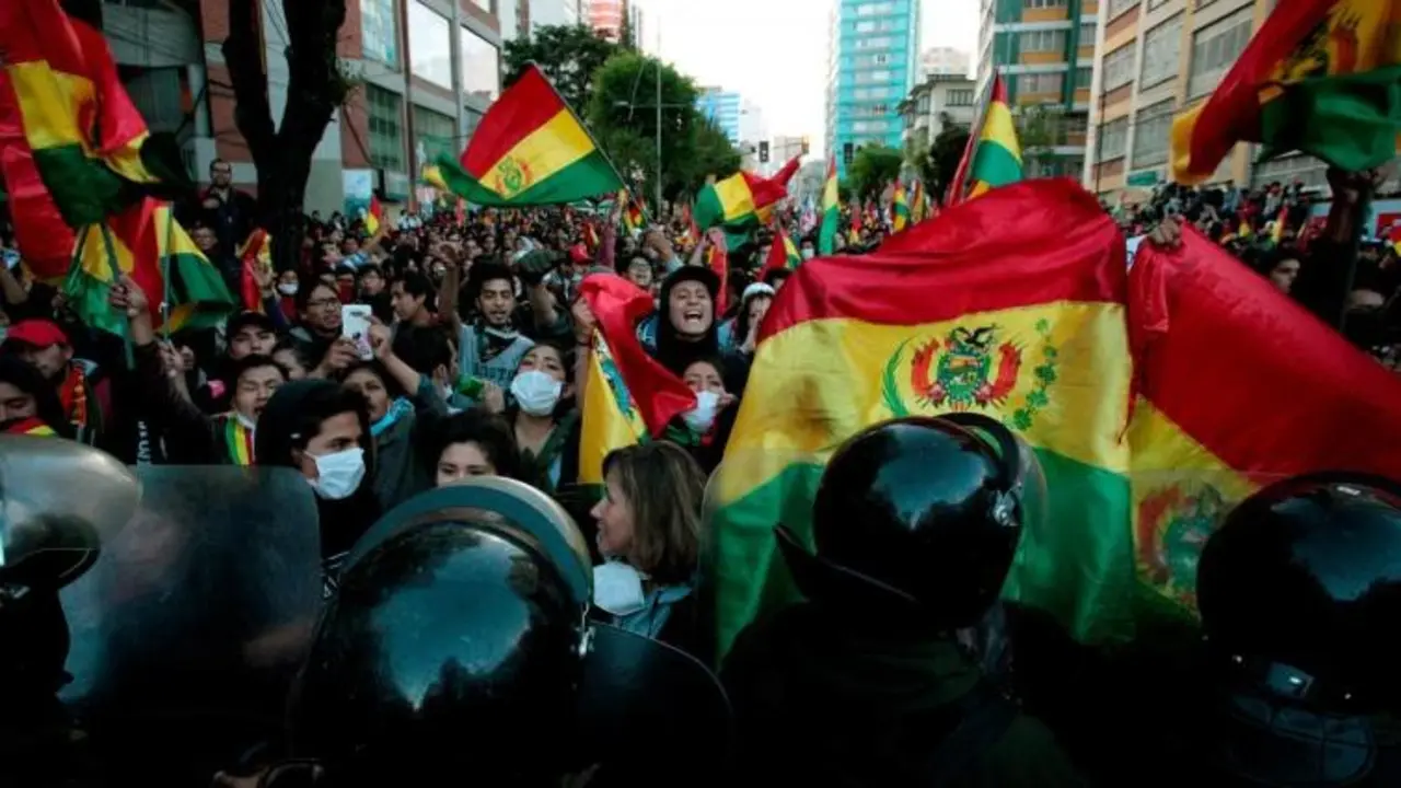 Protestas en Bolivia