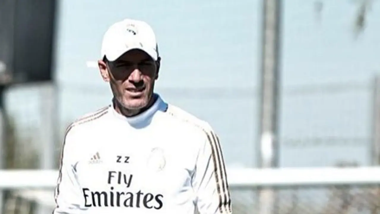 Zinedine Zidane, entrenador del Real Madrid. / Instagram
