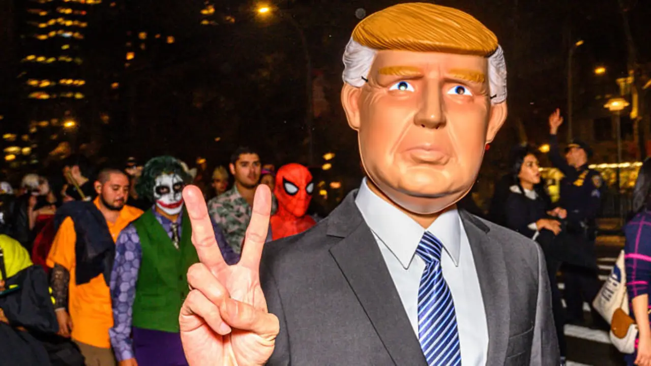 Donald Trump en Halloween. / Enrique Shore