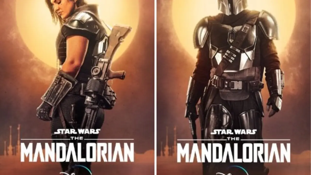 P&oacute;sters de The Mandalorian. Productora.  (2)