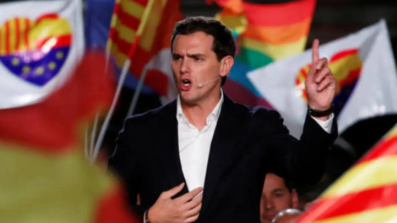 Albert Rivera cierra su campa&ntilde;a en Barcelona - Twitter.