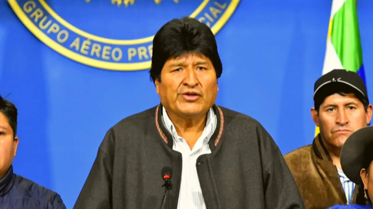 Evo Morales, expresidente de Bolivia. RR SS.