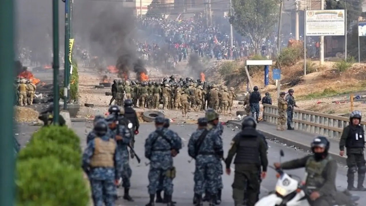 Protestas en Cochabamba. Infobae