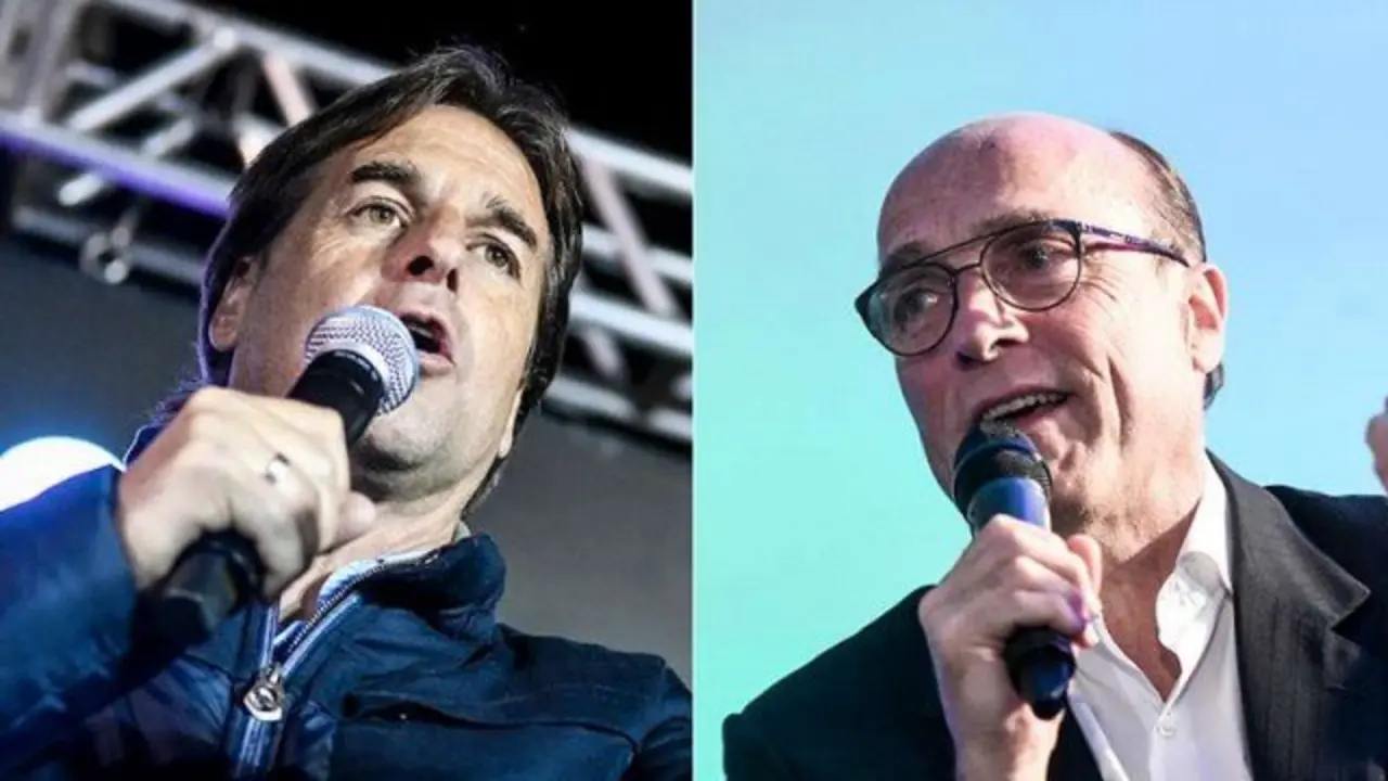 Lacalle Pou y Mart&iacute;nez se disputan la presidencia de Uruguay - Twitter