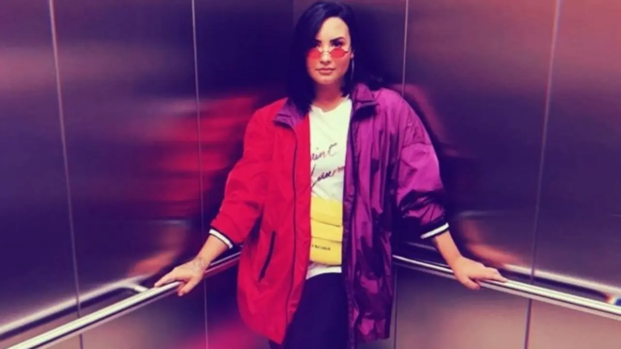 Demi Lovato, cantante. RR SS.