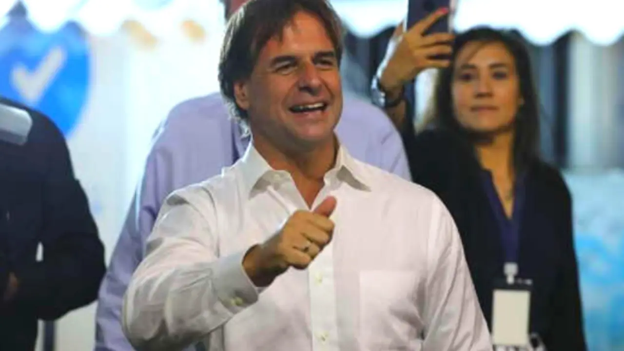 Luis Lacalle Pou, presidente de Uruguay. RR SS.