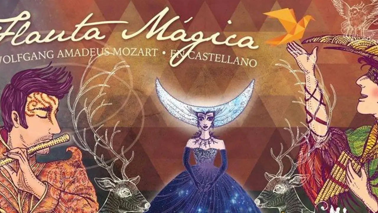 LA FLAUTA M&Aacute;GICA DE MOZART  EN CASTELLANO - &Oacute;PERA COMPLETA