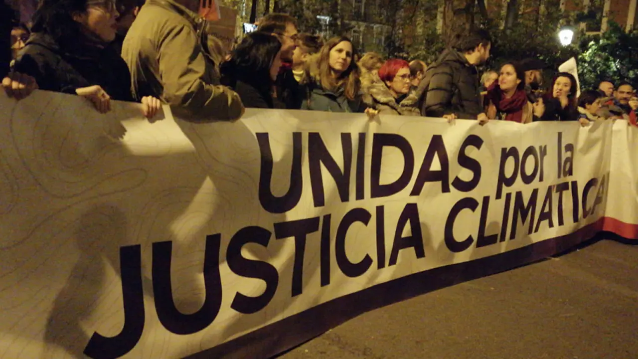 Marcha por el Clima en Madrid. / Mundiario