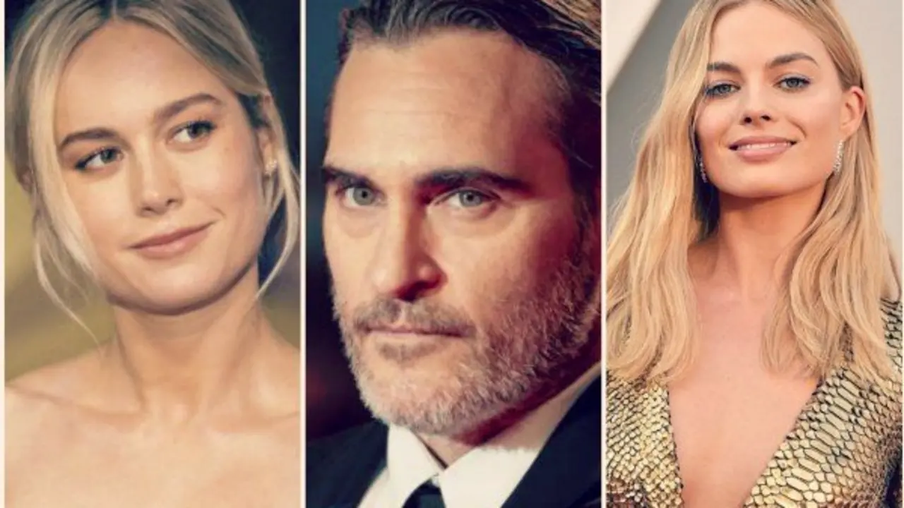 Brie Larson, Joaquin Phoenix y Margot Robbier. RR SS. 