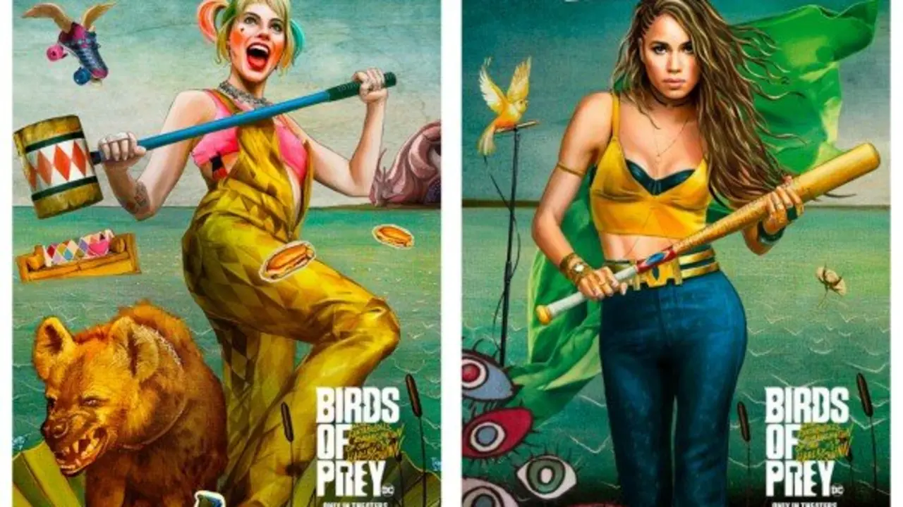 P&oacute;sters de Birds of Prey. Productora
