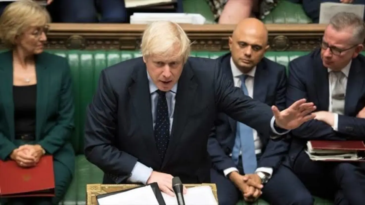 Boris Johnson en la C&aacute;mara de los Comunes - Twitter