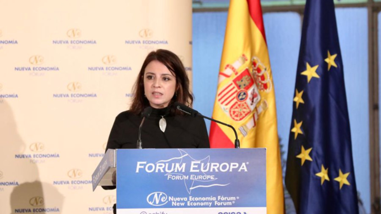 Adriana Lastra. / @PSOE