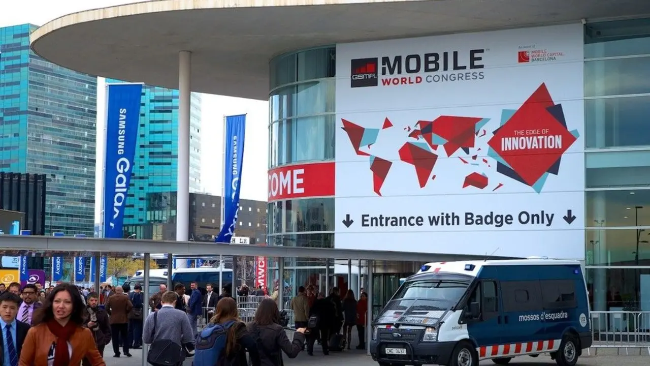 Mobile World Congress de Barcelona. / Twitter